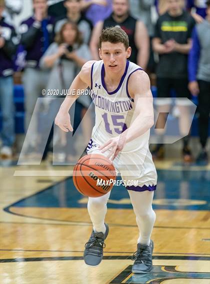 Thumbnail 2 in Bloomington South Vs East Central (IHSAA 4A Sectional Final) photogallery.