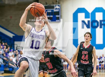 Thumbnail 3 in Bloomington South Vs East Central (IHSAA 4A Sectional Final) photogallery.