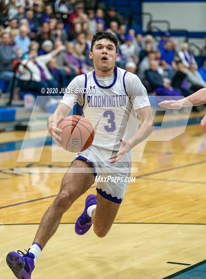 Thumbnail 2 in Bloomington South Vs East Central (IHSAA 4A Sectional Final) photogallery.