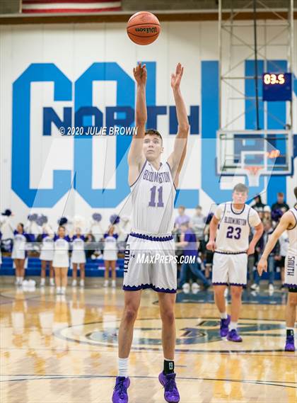Thumbnail 3 in Bloomington South Vs East Central (IHSAA 4A Sectional Final) photogallery.