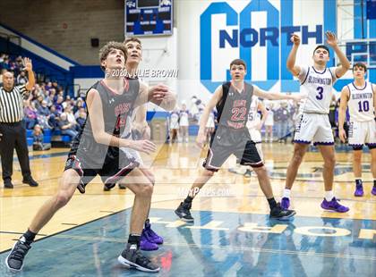 Thumbnail 1 in Bloomington South Vs East Central (IHSAA 4A Sectional Final) photogallery.