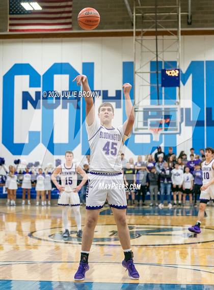 Thumbnail 3 in Bloomington South Vs East Central (IHSAA 4A Sectional Final) photogallery.