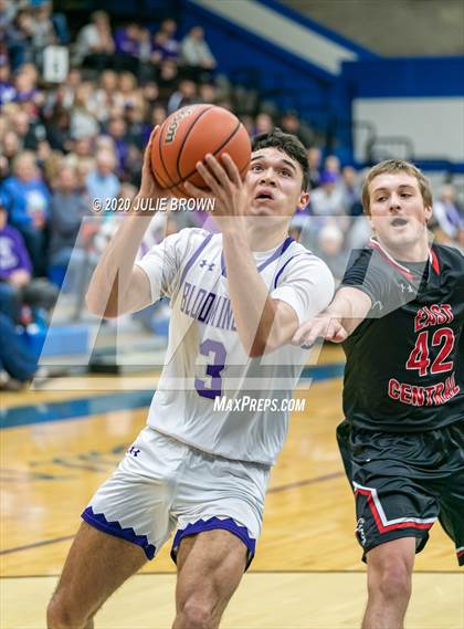 Thumbnail 3 in Bloomington South Vs East Central (IHSAA 4A Sectional Final) photogallery.