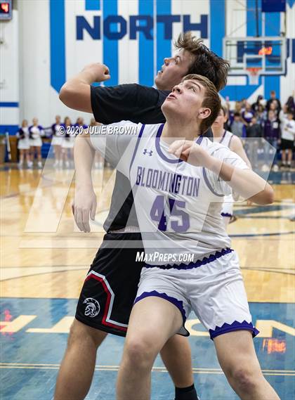 Thumbnail 2 in Bloomington South Vs East Central (IHSAA 4A Sectional Final) photogallery.