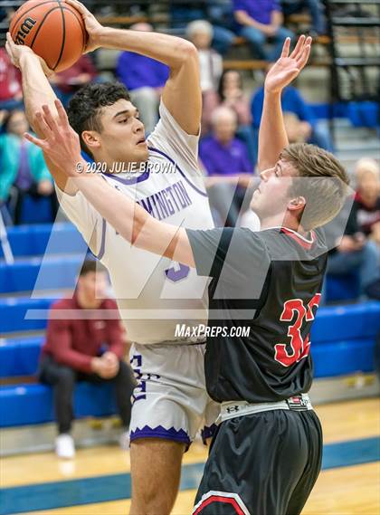 Thumbnail 3 in Bloomington South Vs East Central (IHSAA 4A Sectional Final) photogallery.