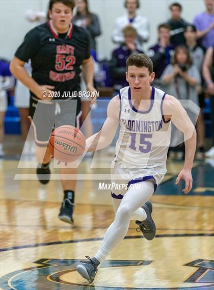 Thumbnail 3 in Bloomington South Vs East Central (IHSAA 4A Sectional Final) photogallery.