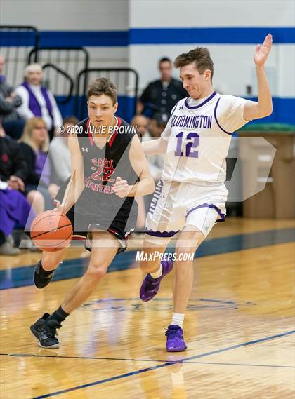 Thumbnail 3 in Bloomington South Vs East Central (IHSAA 4A Sectional Final) photogallery.