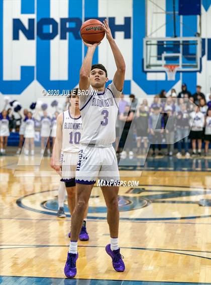 Thumbnail 2 in Bloomington South Vs East Central (IHSAA 4A Sectional Final) photogallery.