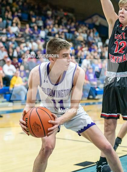 Thumbnail 3 in Bloomington South Vs East Central (IHSAA 4A Sectional Final) photogallery.