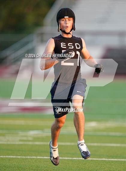 Thumbnail 3 in Episcopal School of Dallas vs Johnson (Texas 7 on 7 State Qualifier) photogallery.