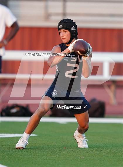 Thumbnail 3 in Episcopal School of Dallas vs Johnson (Texas 7 on 7 State Qualifier) photogallery.