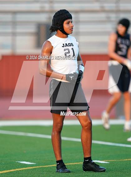 Thumbnail 2 in Episcopal School of Dallas vs Johnson (Texas 7 on 7 State Qualifier) photogallery.