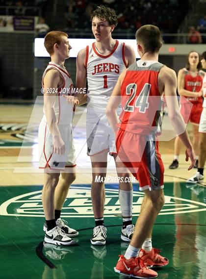 Thumbnail 2 in South Webster vs Symmes Valley (OHSAA Southeast Division IV Southeast 2 Sectional Quarterfinal) photogallery.