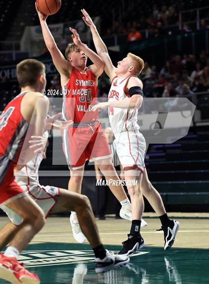 Thumbnail 2 in South Webster vs Symmes Valley (OHSAA Southeast Division IV Southeast 2 Sectional Quarterfinal) photogallery.