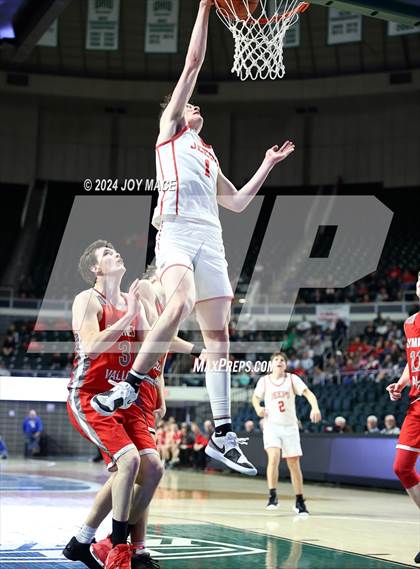 Thumbnail 3 in South Webster vs Symmes Valley (OHSAA Southeast Division IV Southeast 2 Sectional Quarterfinal) photogallery.