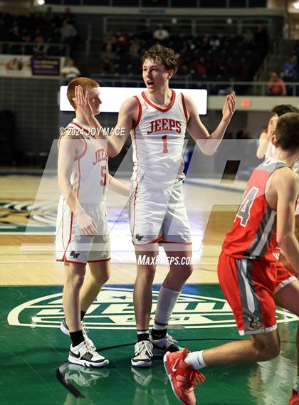 Thumbnail 1 in South Webster vs Symmes Valley (OHSAA Southeast Division IV Southeast 2 Sectional Quarterfinal) photogallery.