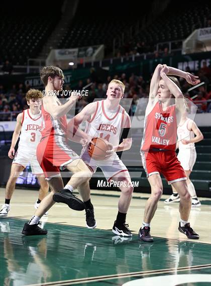 Thumbnail 3 in South Webster vs Symmes Valley (OHSAA Southeast Division IV Southeast 2 Sectional Quarterfinal) photogallery.