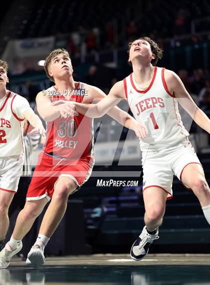 Thumbnail 3 in South Webster vs Symmes Valley (OHSAA Southeast Division IV Southeast 2 Sectional Quarterfinal) photogallery.
