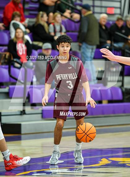 Thumbnail 1 in Glen Rose vs Perryville (Fountain Lake Christmas Classsic) photogallery.