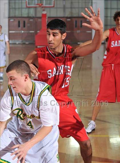 Thumbnail 2 in Roosevelt vs. St. George's - Vancouver, BC (MaxPreps Holiday Classic) photogallery.