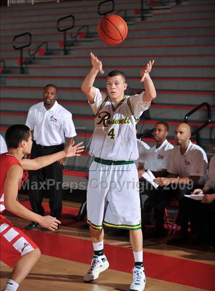 Thumbnail 1 in Roosevelt vs. St. George's - Vancouver, BC (MaxPreps Holiday Classic) photogallery.