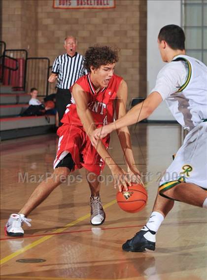 Thumbnail 2 in Roosevelt vs. St. George's - Vancouver, BC (MaxPreps Holiday Classic) photogallery.
