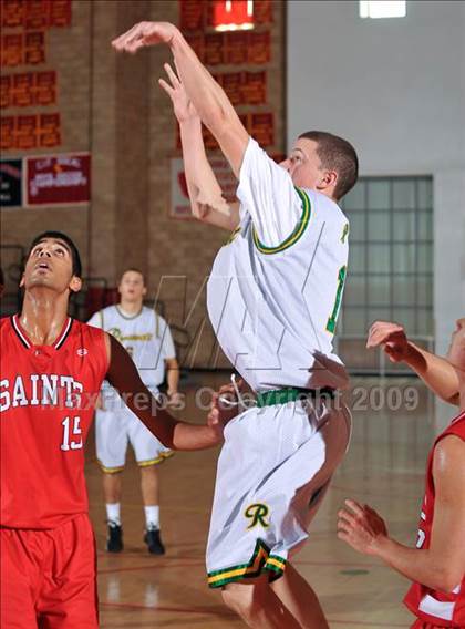 Thumbnail 3 in Roosevelt vs. St. George's - Vancouver, BC (MaxPreps Holiday Classic) photogallery.