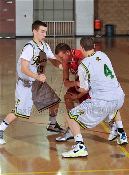 Thumbnail 3 in Roosevelt vs. St. George's - Vancouver, BC (MaxPreps Holiday Classic) photogallery.