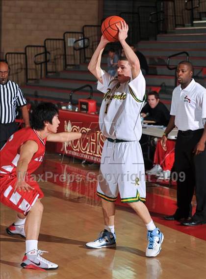 Thumbnail 2 in Roosevelt vs. St. George's - Vancouver, BC (MaxPreps Holiday Classic) photogallery.