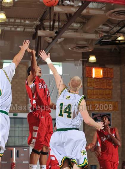 Thumbnail 1 in Roosevelt vs. St. George's - Vancouver, BC (MaxPreps Holiday Classic) photogallery.
