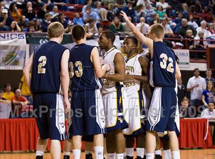 Thumbnail 1 in Bishop McGuinness vs. Weldon (NCHSAA 1A Final) photogallery.