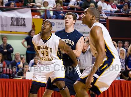Thumbnail 3 in Bishop McGuinness vs. Weldon (NCHSAA 1A Final) photogallery.