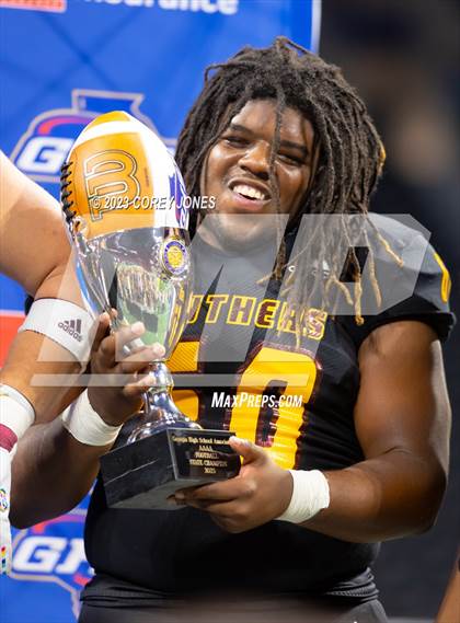 Thumbnail 1 in Perry vs Stockbridge (GHSA 4A State Championship) photogallery.