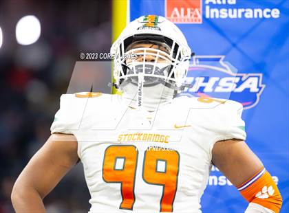 Thumbnail 1 in Perry vs Stockbridge (GHSA 4A State Championship) photogallery.