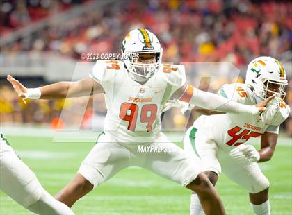 Thumbnail 3 in Perry vs Stockbridge (GHSA 4A State Championship) photogallery.
