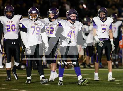 Thumbnail 2 in Troy @ Newburgh Free Academy (NYSPHSAA Class AA Regional Final) photogallery.