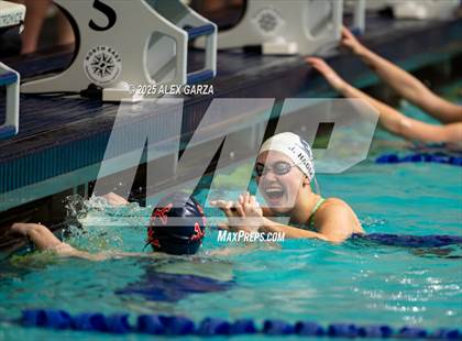 Thumbnail 3 in UIL 4A Girls Swimming Finals photogallery.
