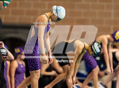 Thumbnail 3 in UIL 4A Girls Swimming Finals photogallery.