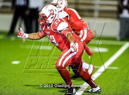 Thumbnail 2 in Terrell vs. Wilson (UIL 5A Bi-District Playoff) photogallery.