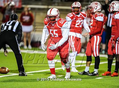 Thumbnail 2 in Terrell vs. Wilson (UIL 5A Bi-District Playoff) photogallery.