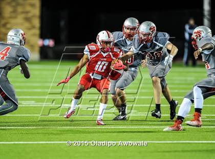 Thumbnail 1 in Terrell vs. Wilson (UIL 5A Bi-District Playoff) photogallery.