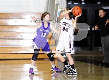Thumbnail 1 in Sesser-Valier/Waltonville vs Harrisburg (Rangerette Christmas Classic) photogallery.
