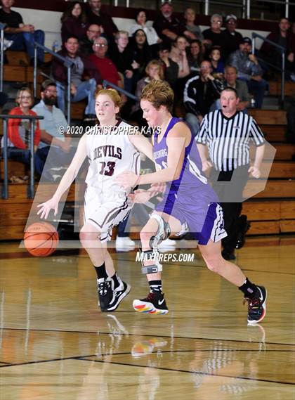Thumbnail 3 in Sesser-Valier/Waltonville vs Harrisburg (Rangerette Christmas Classic) photogallery.
