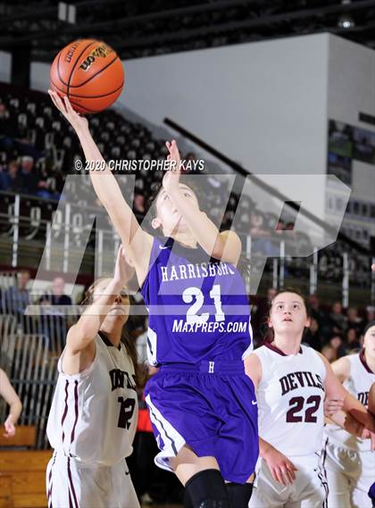 Thumbnail 2 in Sesser-Valier/Waltonville vs Harrisburg (Rangerette Christmas Classic) photogallery.