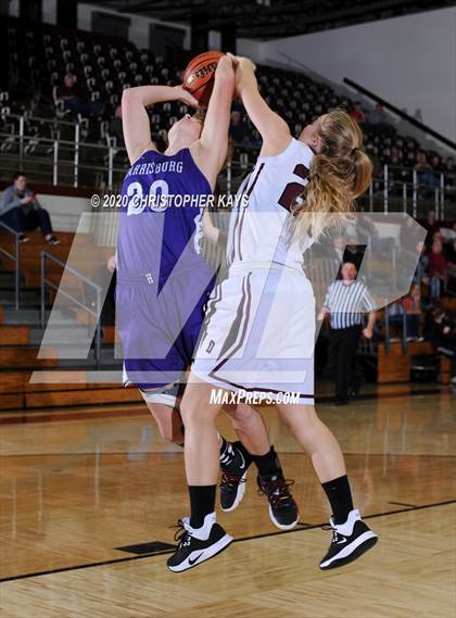 Thumbnail 3 in Sesser-Valier/Waltonville vs Harrisburg (Rangerette Christmas Classic) photogallery.
