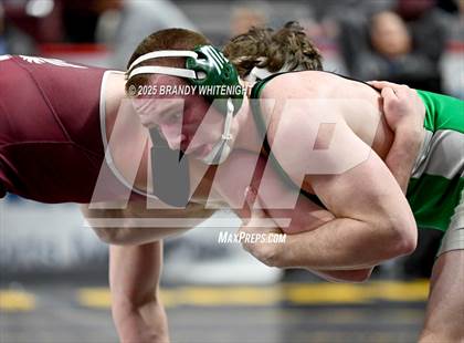 Thumbnail 1 in PIAA Boys AA/AAA Wrestling Championship photogallery.