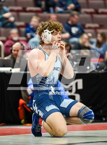Thumbnail 2 in PIAA Boys AA/AAA Wrestling Championship photogallery.