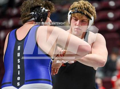 Thumbnail 2 in PIAA Boys AA/AAA Wrestling Championship photogallery.
