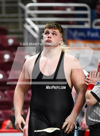 Thumbnail 1 in PIAA Boys AA/AAA Wrestling Championship photogallery.