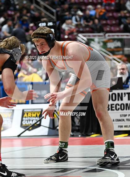 Thumbnail 1 in PIAA Boys AA/AAA Wrestling Championship photogallery.